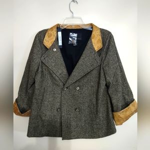 Yansi Fugel Stretch Wool Tweed Jacket and Pants